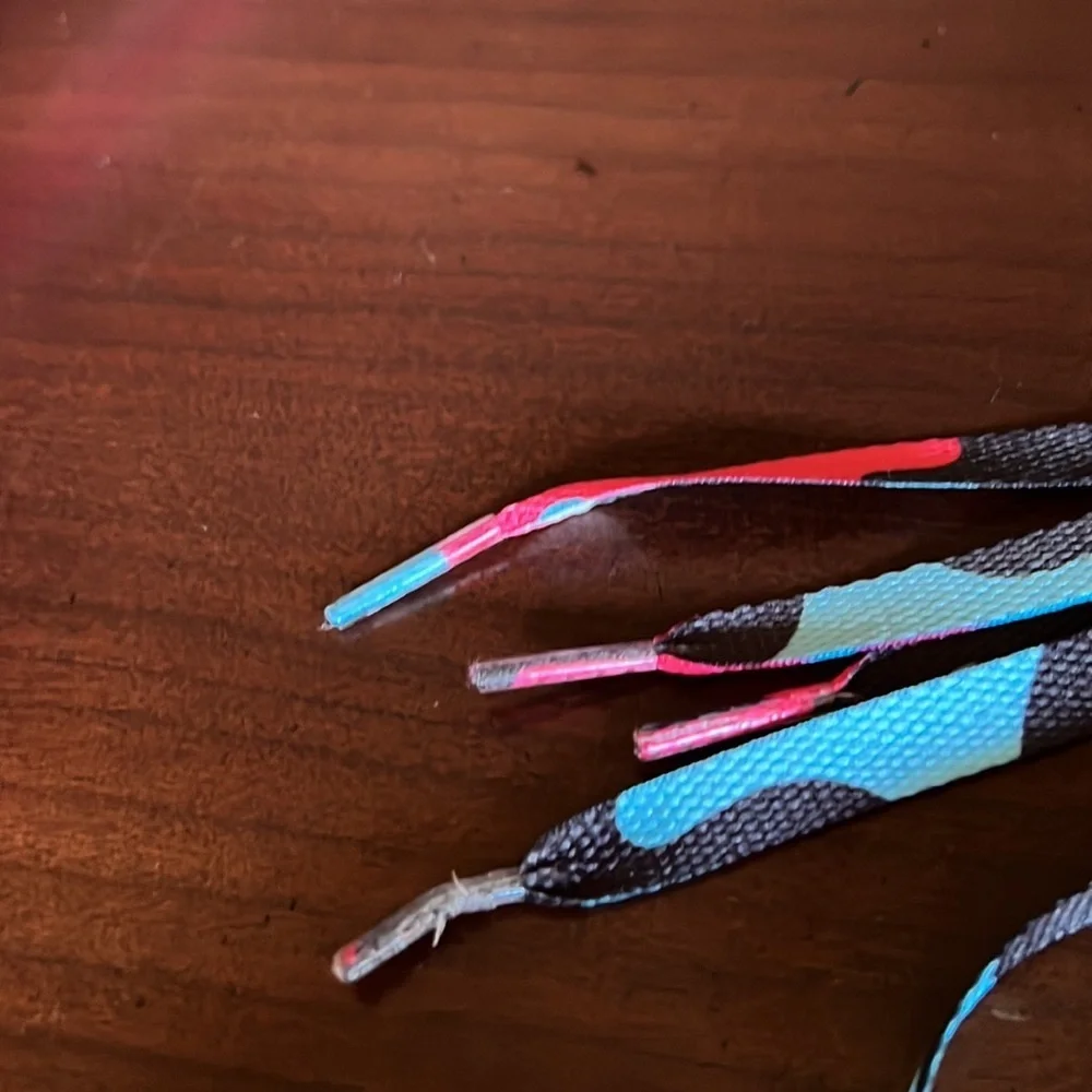 Allbirds Multi‎ colored camo replacement shoe laces NEW